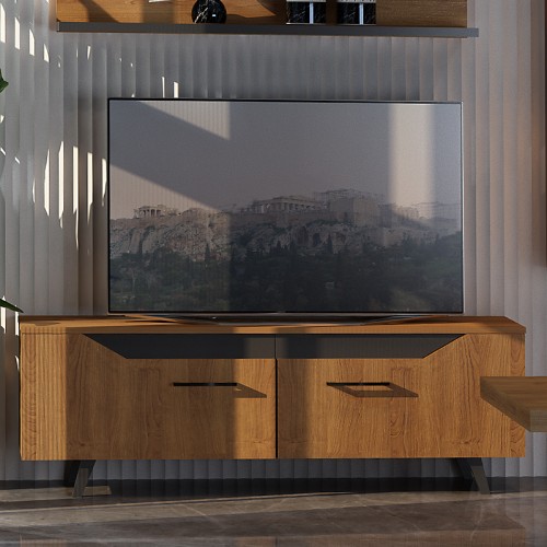 ΕΠΙΠΛΟ TV Fylliana Jakarta ΜΕ ΚΑΠΛΑΜΑ ΔΡΥΟΣ ΡΟΥΣΤΙΚ 170*40*55