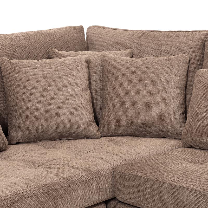 ΓΩΝΙΑΚΟΣ ΚΑΝΑΠΕΣ Fylliana Albert ΚΑΦΕ ΧΡΩΜΑ 280x220x96εκ ΓΩΝΙΑΚΟΣ ΚΑΝΑΠΕΣ Fylliana Albert ΚΑΦΕ ΧΡΩΜΑ 280x220x96εκ