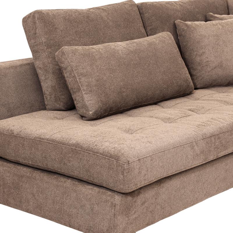 ΓΩΝΙΑΚΟΣ ΚΑΝΑΠΕΣ Fylliana Albert ΚΑΦΕ ΧΡΩΜΑ 280x220x96εκ ΓΩΝΙΑΚΟΣ ΚΑΝΑΠΕΣ Fylliana Albert ΚΑΦΕ ΧΡΩΜΑ 280x220x96εκ