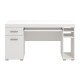 ΓΡΑΦΕΙΟ ALFA OPAQUE WHITE 145x66x76εκ