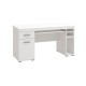 ΓΡΑΦΕΙΟ ALFA OPAQUE WHITE 145x66x76εκ