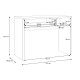 ΓΡΑΦΕΙΟ ARIA MAUVELLA OAK ΧΡΩΜΑ 101x50x77εκ ΓΡΑΦΕΙΟ ARIA MAUVELLA OAK ΧΡΩΜΑ 101x50x77εκ