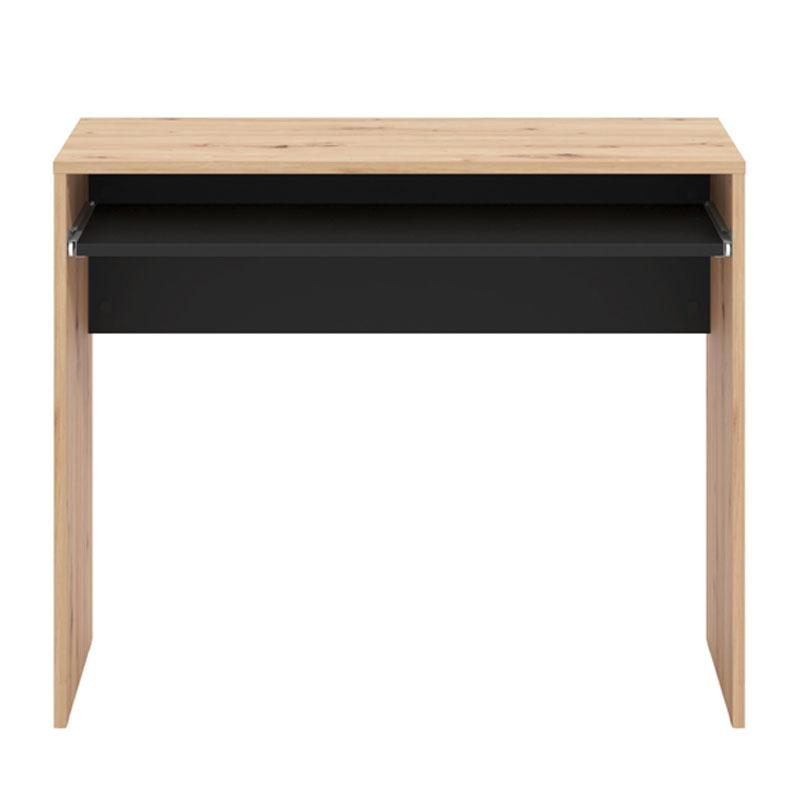 ΓΡΑΦΕΙΟ PARIS ARTISAN OAK-ΜΑΥΡΟ 90x45x74εκ