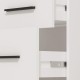 ΓΡΑΦΕΙΟ POLET 2F ΛΕΥΚΟ ΧΡΩΜΑ 110x50x75,5εκ
