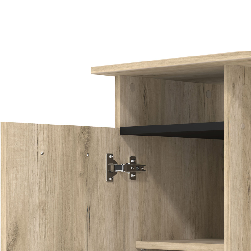 ΓΡΑΦΕΙΟ Rey GREY OAK-ΜΑΥΡΟ 100*50*74.5 ΓΡΑΦΕΙΟ Rey GREY OAK-ΜΑΥΡΟ 100*50*74.5