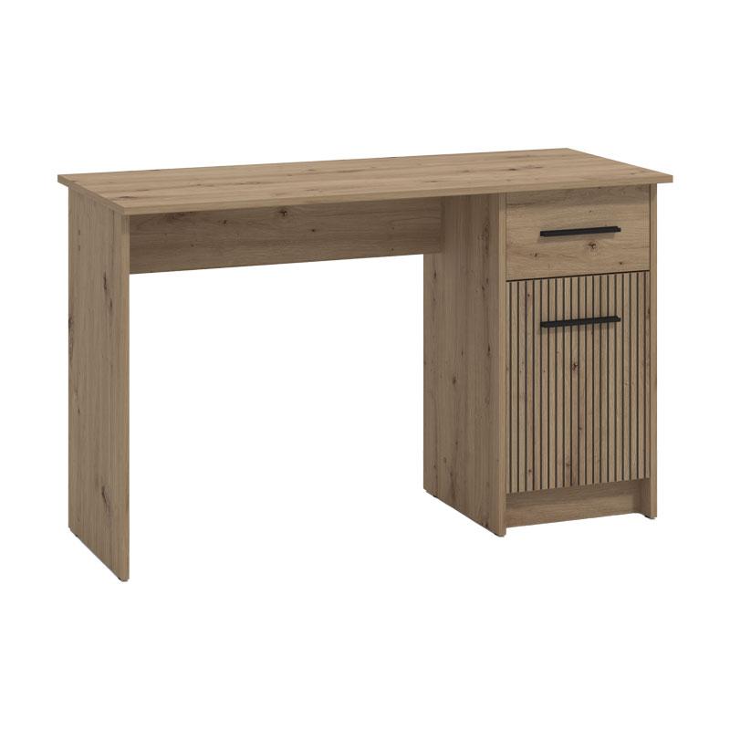 ΓΡΑΦΕΙΟ Teo GREY ARTISAN OAK-ARTISAN ΜΕ ΓΡΑΜMΕΣ 122x51x75εκ ΓΡΑΦΕΙΟ Teo GREY ARTISAN OAK-ARTISAN ΜΕ ΓΡΑΜMΕΣ 122x51x75εκ