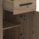 ΓΡΑΦΕΙΟ Teo GREY ARTISAN OAK-ARTISAN ΜΕ ΓΡΑΜMΕΣ 122x51x75εκ ΓΡΑΦΕΙΟ Teo GREY ARTISAN OAK-ARTISAN ΜΕ ΓΡΑΜMΕΣ 122x51x75εκ