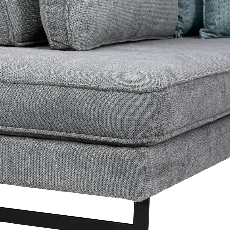 ΚΑΝΑΠΕΣ ΑΡΙΣΤΕΡΗ ΓΩΝΙΑ Fylliana New Anvers ΓΚΡΙ ΧΡΩΜΑ 303x228x86εκ ΚΑΝΑΠΕΣ ΑΡΙΣΤΕΡΗ ΓΩΝΙΑ Fylliana New Anvers ΓΚΡΙ ΧΡΩΜΑ 303x228x86εκ