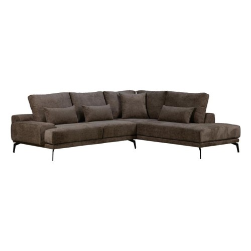 ΚΑΝΑΠΕΣ ΔΕΞΙΑ ΓΩΝΙΑ Fylliana Cristina ΚΑΦΕ ΧΡΩΜΑ 300x230x92εκ