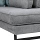 ΚΑΝΑΠΕΣ ΔΕΞΙΑ ΓΩΝΙΑ Fylliana New Anvers ΓΚΡΙ ΧΡΩΜΑ 303x228x86εκ ΚΑΝΑΠΕΣ ΔΕΞΙΑ ΓΩΝΙΑ Fylliana New Anvers ΓΚΡΙ ΧΡΩΜΑ 303x228x86εκ