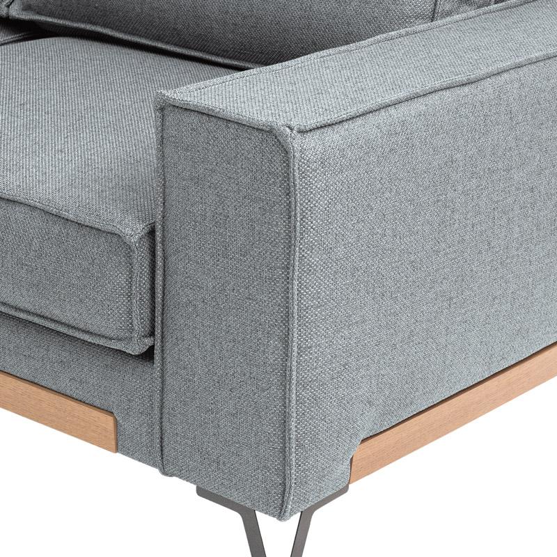 ΚΑΝΑΠΕΣ Fylliana Loftio ΑΡΙΣΤΕΡΗ ΓΩΝΙΑ ΓΚΡΙ ΧΡΩΜΑ 280x220x95εκ ΚΑΝΑΠΕΣ Fylliana Loftio ΑΡΙΣΤΕΡΗ ΓΩΝΙΑ ΓΚΡΙ ΧΡΩΜΑ 280x220x95εκ