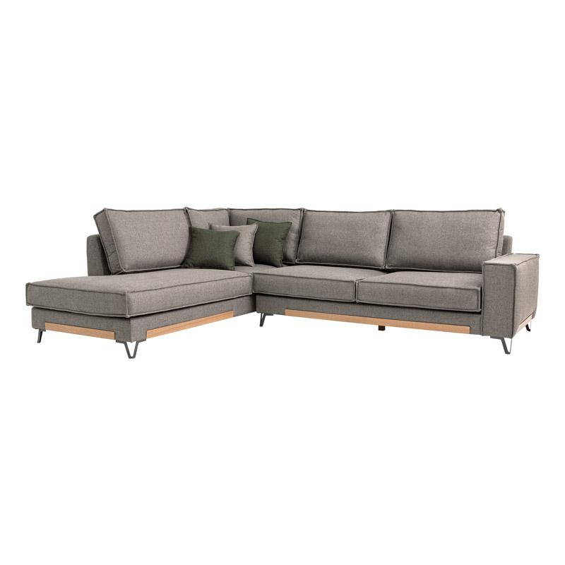 ΚΑΝΑΠΕΣ Fylliana Loftio ΑΡΙΣΤΕΡΗ ΓΩΝΙΑ ΚΑΦΕ ΧΡΩΜΑ 280x220x95εκ ΚΑΝΑΠΕΣ Fylliana Loftio ΑΡΙΣΤΕΡΗ ΓΩΝΙΑ ΚΑΦΕ ΧΡΩΜΑ 280x220x95εκ