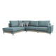 ΚΑΝΑΠΕΣ Fylliana Loftio ΑΡΙΣΤΕΡΗ ΓΩΝΙΑ ΜΙΝΤ ΧΡΩΜΑ 280x220x95εκ ΚΑΝΑΠΕΣ Fylliana Loftio ΑΡΙΣΤΕΡΗ ΓΩΝΙΑ ΜΙΝΤ ΧΡΩΜΑ 280x220x95εκ