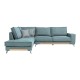 ΚΑΝΑΠΕΣ Fylliana Loftio ΑΡΙΣΤΕΡΗ ΓΩΝΙΑ ΜΙΝΤ ΧΡΩΜΑ 280x220x95εκ ΚΑΝΑΠΕΣ Fylliana Loftio ΑΡΙΣΤΕΡΗ ΓΩΝΙΑ ΜΙΝΤ ΧΡΩΜΑ 280x220x95εκ