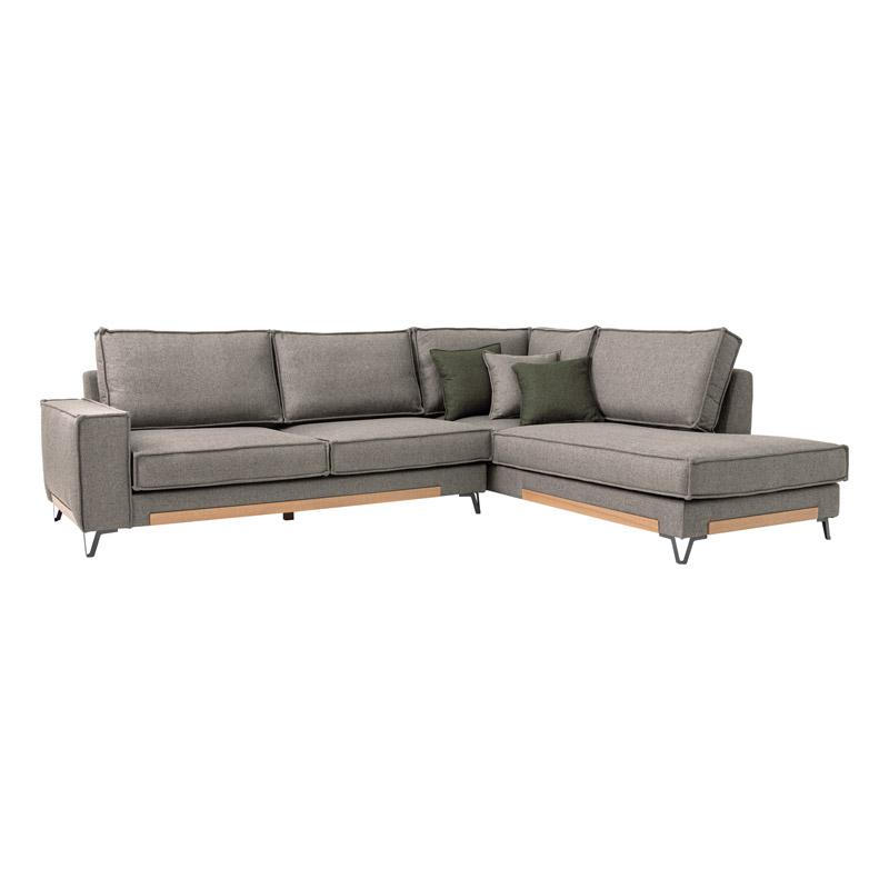 ΚΑΝΑΠΕΣ Fylliana Loftio ΔΕΞΙΑ ΓΩΝΙΑ ΚΑΦΕ ΧΡΩΜΑ 280x220x95εκ ΚΑΝΑΠΕΣ Fylliana Loftio ΔΕΞΙΑ ΓΩΝΙΑ ΚΑΦΕ ΧΡΩΜΑ 280x220x95εκ