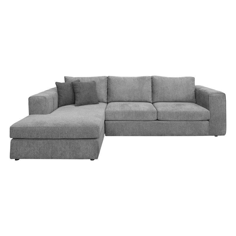 ΚΑΝΑΠΕΣ Fylliana Mondiva ΑΡΙΣΤΕΡΗ ΓΩΝΙΑ ΓΚΡΙ ΧΡΩΜΑ 280x180x83εκ ΚΑΝΑΠΕΣ Fylliana Mondiva ΑΡΙΣΤΕΡΗ ΓΩΝΙΑ ΓΚΡΙ ΧΡΩΜΑ 280x180x83εκ