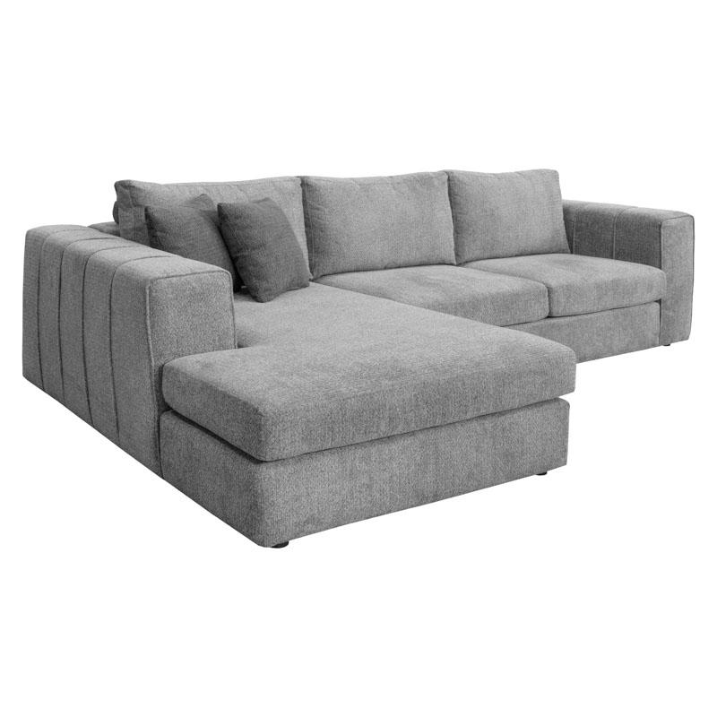 ΚΑΝΑΠΕΣ Fylliana Mondiva ΑΡΙΣΤΕΡΗ ΓΩΝΙΑ ΓΚΡΙ ΧΡΩΜΑ 280x180x83εκ ΚΑΝΑΠΕΣ Fylliana Mondiva ΑΡΙΣΤΕΡΗ ΓΩΝΙΑ ΓΚΡΙ ΧΡΩΜΑ 280x180x83εκ
