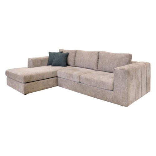 ΚΑΝΑΠΕΣ Fylliana Mondiva ΑΡΙΣΤΕΡΗ ΓΩΝΙΑ ΜΠΕΖ ΧΡΩΜΑ 280x180x83εκ