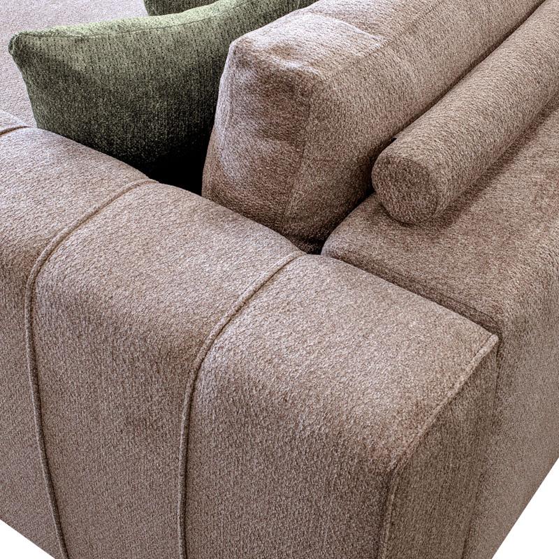 ΚΑΝΑΠΕΣ Fylliana Mondiva ΔΕΞΙΑ ΓΩΝΙΑ ΚΑΦΕ ΧΡΩΜΑ 280x180x83εκ ΚΑΝΑΠΕΣ Fylliana Mondiva ΔΕΞΙΑ ΓΩΝΙΑ ΚΑΦΕ ΧΡΩΜΑ 280x180x83εκ