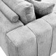 ΚΑΝΑΠΕΣ Fylliana Mondore ΑΡΙΣΤΕΡΗ ΓΩΝΙΑ ΓΚΡΙ ΧΡΩΜΑ 280x180x83εκ