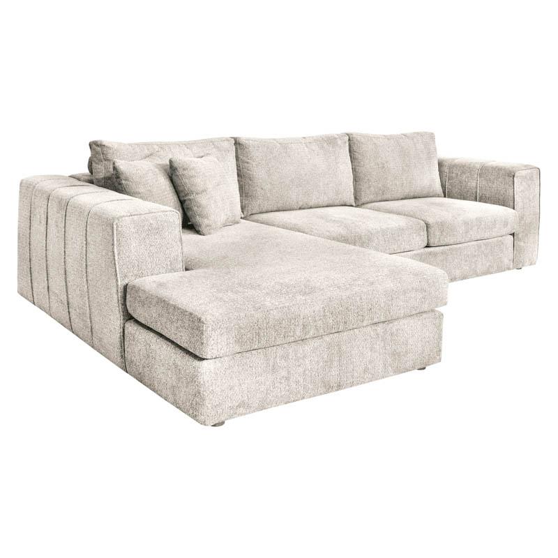 ΚΑΝΑΠΕΣ Fylliana Mondore ΑΡΙΣΤΕΡΗ ΓΩΝΙΑ ΜΠΕΖ ΧΡΩΜΑ 280x180x83εκ ΚΑΝΑΠΕΣ Fylliana Mondore ΑΡΙΣΤΕΡΗ ΓΩΝΙΑ ΜΠΕΖ ΧΡΩΜΑ 280x180x83εκ