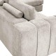 ΚΑΝΑΠΕΣ Fylliana Mondore ΔΕΞΙΑ ΓΩΝΙΑ ΜΠΕΖ ΧΡΩΜΑ 280x180x83εκ