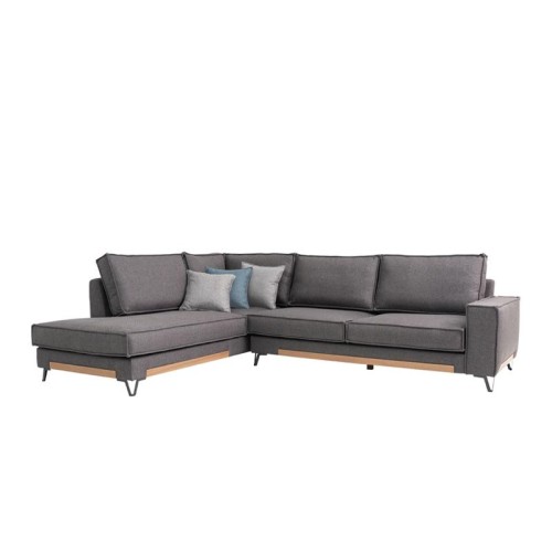 ΚΑΝΑΠΕΣ Fylliana Phoenix ΑΡΙΣΤΕΡΗ ΓΩΝΙΑ ΑΝΘΡΑΚΙ 280x220x95