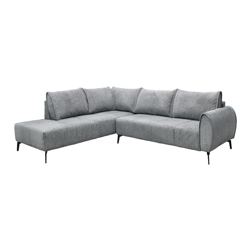 ΚΑΝΑΠΕΣ Fylliana Velton ΑΡΙΣΤΕΡΗ ΓΩΝΙΑ ΓΚΡΙ ΧΡΩΜΑ 275x225x85εκ ΚΑΝΑΠΕΣ Fylliana Velton ΑΡΙΣΤΕΡΗ ΓΩΝΙΑ ΓΚΡΙ ΧΡΩΜΑ 275x225x85εκ