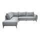 ΚΑΝΑΠΕΣ Fylliana Velton ΑΡΙΣΤΕΡΗ ΓΩΝΙΑ ΓΚΡΙ ΧΡΩΜΑ 275x225x85εκ ΚΑΝΑΠΕΣ Fylliana Velton ΑΡΙΣΤΕΡΗ ΓΩΝΙΑ ΓΚΡΙ ΧΡΩΜΑ 275x225x85εκ
