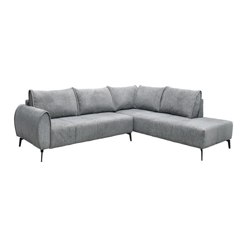 ΚΑΝΑΠΕΣ Fylliana Velton ΔΕΞΙΑ ΓΩΝΙΑ ΓΚΡΙ ΧΡΩΜΑ 275x225x85εκ ΚΑΝΑΠΕΣ Fylliana Velton ΔΕΞΙΑ ΓΩΝΙΑ ΓΚΡΙ ΧΡΩΜΑ 275x225x85εκ