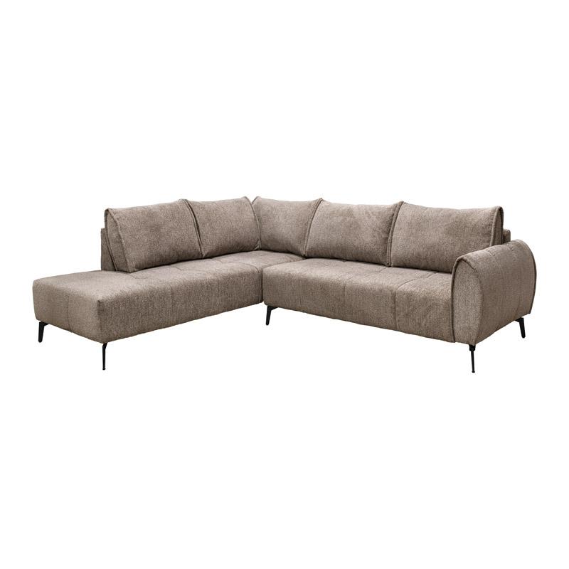 ΚΑΝΑΠΕΣ Fylliana Velton ΔΕΞΙΑ ΓΩΝΙΑ ΚΑΦΕ ΧΡΩΜΑ 275x225x85εκ ΚΑΝΑΠΕΣ Fylliana Velton ΔΕΞΙΑ ΓΩΝΙΑ ΚΑΦΕ ΧΡΩΜΑ 275x225x85εκ