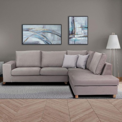ΚΑΝΑΠΕΣ ΓΩΝΙΑ Fylliana Geneva ΜΠΕΖ ΔΕΞΙΑ ΓΩΝΙΑ 280*220