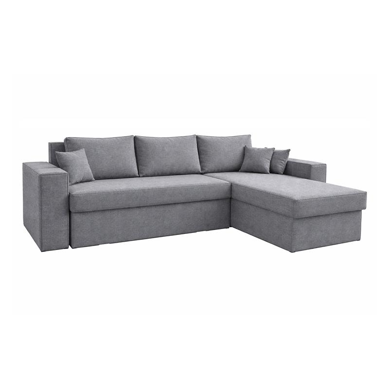 ΚΑΝΑΠΕΣ ΓΩΝΙΑ Fylliana Mythos ΓΚΡΙ 280x210x80εκ ΚΑΝΑΠΕΣ ΓΩΝΙΑ Fylliana Mythos ΓΚΡΙ 280x210x80εκ