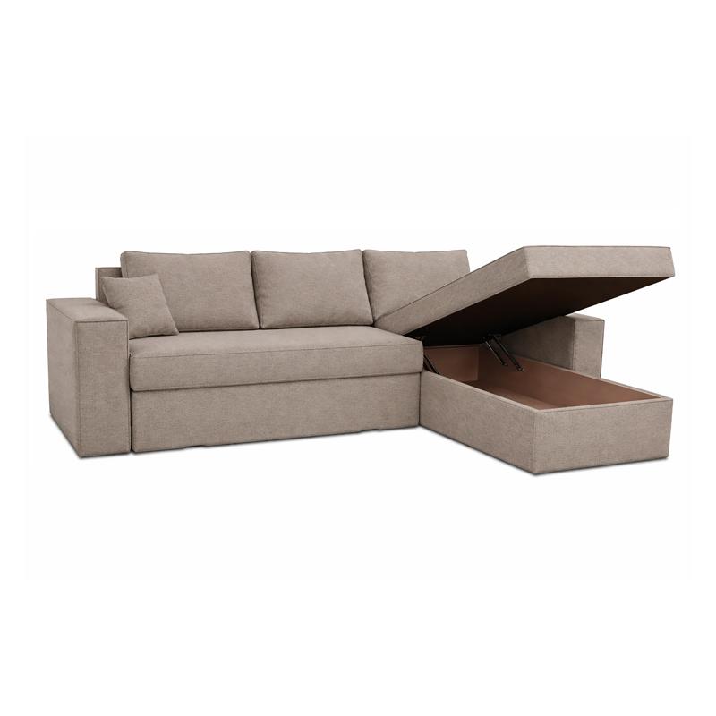 ΚΑΝΑΠΕΣ ΓΩΝΙΑ Fylliana Mythos ΚΑΦΕ 280x210x80εκ ΚΑΝΑΠΕΣ ΓΩΝΙΑ Fylliana Mythos ΚΑΦΕ 280x210x80εκ