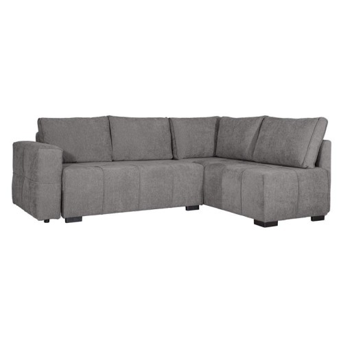 ΚΑΝΑΠΕΣ ΓΩΝΙΑ Fylliana Space ΓΚΡΙ ΧΡΩΜΑ 245x175x88εκ