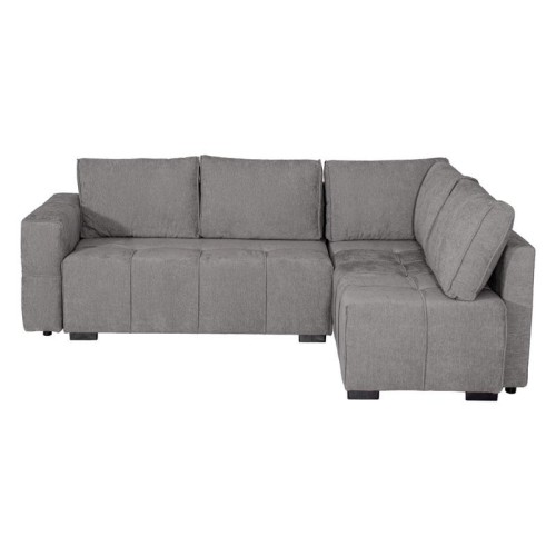 ΚΑΝΑΠΕΣ ΓΩΝΙΑ Fylliana Space ΓΚΡΙ ΧΡΩΜΑ 245x175x88εκ