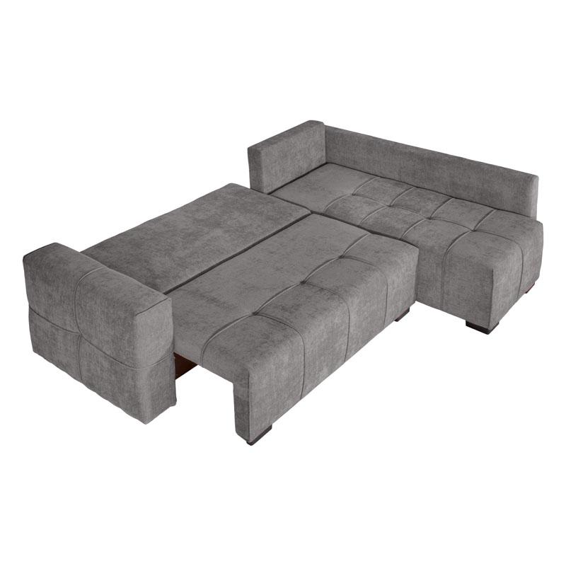 ΚΑΝΑΠΕΣ ΓΩΝΙΑ Fylliana Space ΓΚΡΙ ΧΡΩΜΑ 245x175x88εκ ΚΑΝΑΠΕΣ ΓΩΝΙΑ Fylliana Space ΓΚΡΙ ΧΡΩΜΑ 245x175x88εκ