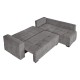 ΚΑΝΑΠΕΣ ΓΩΝΙΑ Fylliana Space ΓΚΡΙ ΧΡΩΜΑ 245x175x88εκ ΚΑΝΑΠΕΣ ΓΩΝΙΑ Fylliana Space ΓΚΡΙ ΧΡΩΜΑ 245x175x88εκ