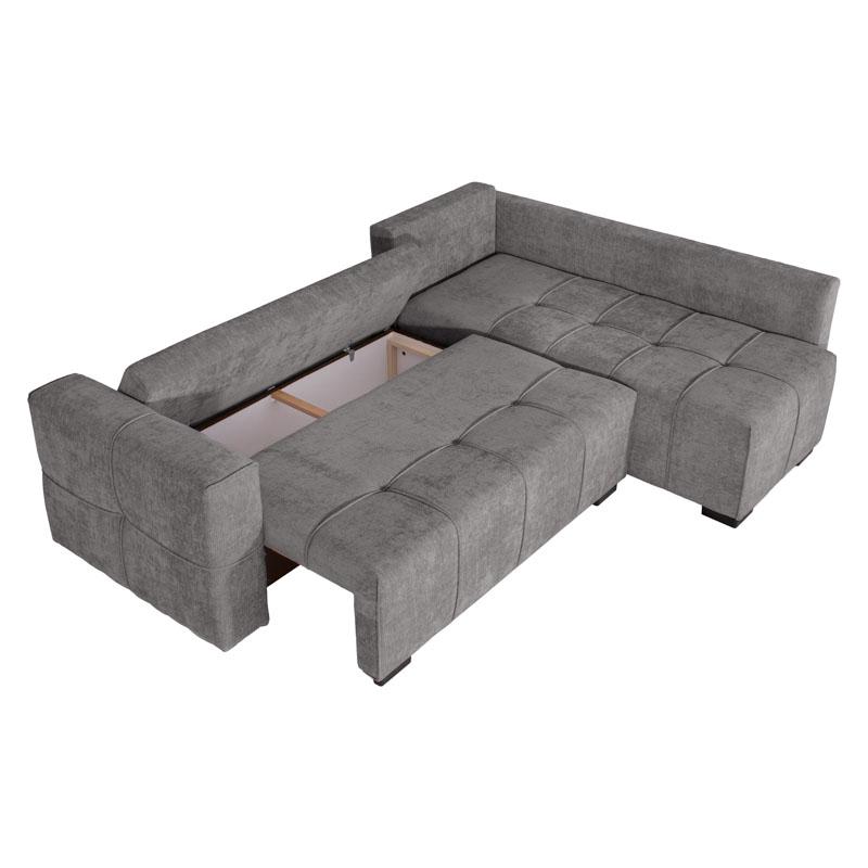 ΚΑΝΑΠΕΣ ΓΩΝΙΑ Fylliana Space ΓΚΡΙ ΧΡΩΜΑ 245x175x88εκ ΚΑΝΑΠΕΣ ΓΩΝΙΑ Fylliana Space ΓΚΡΙ ΧΡΩΜΑ 245x175x88εκ