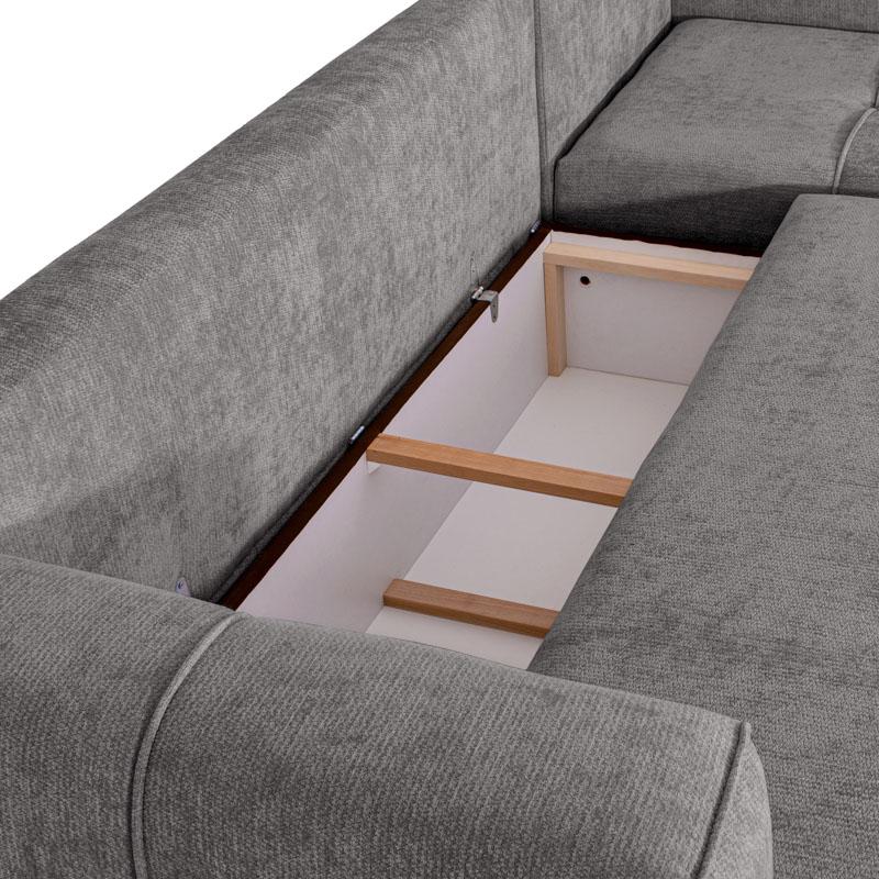 ΚΑΝΑΠΕΣ ΓΩΝΙΑ Fylliana Space ΓΚΡΙ ΧΡΩΜΑ 245x175x88εκ ΚΑΝΑΠΕΣ ΓΩΝΙΑ Fylliana Space ΓΚΡΙ ΧΡΩΜΑ 245x175x88εκ