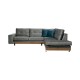 ΚΑΝΑΠΕΣ ΓΩΝΙΑ Murcia ΣΚΟΥΡΟ ΓΚΡΙ-NAVY BLUE ΔΕΞΙΑ ΓΩΝΙΑ 280*220