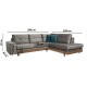 ΚΑΝΑΠΕΣ ΓΩΝΙΑ Murcia ΣΚΟΥΡΟ ΓΚΡΙ-NAVY BLUE ΔΕΞΙΑ ΓΩΝΙΑ 280*220