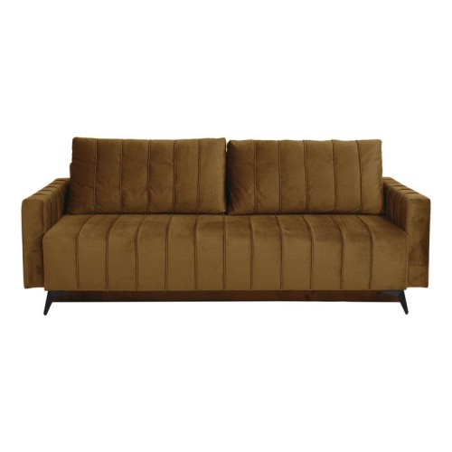 ΚΑΝΑΠΕΣ ΚΡΕΒΑΤΙ Fylliana Comfort ΩΧΡΑ ΧΡΩΜΑ 235x104x80εκ