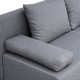 ΚΑΝΑΠΕΣ-ΚΡΕΒΑΤΙ Fylliana Nuvia ΓΚΡΙ ΥΦΑΣΜΑ 190x80x85εκ ΚΑΝΑΠΕΣ-ΚΡΕΒΑΤΙ Fylliana Nuvia ΓΚΡΙ ΥΦΑΣΜΑ 190x80x85εκ