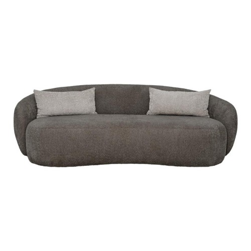 ΚΑΝΑΠΕΣ ΤΡΙΘΕΣΙΟΣ Fylliana Simone ΚΑΦΕ ΧΡΩΜΑ 225x105x74εκ
