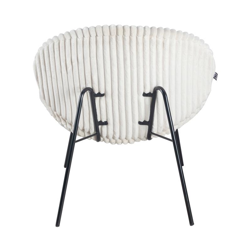 ΚΑΡΕΚΛΑ Fylliana MOON ΚΡΕΜ ΧΡΩΜΑ 65x73x74εκ
