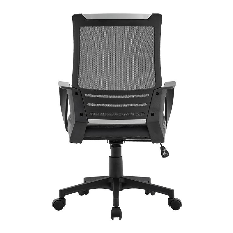 ΚΑΡΕΚΛΑ ΓΡΑΦΕΙΟΥ Fylliana W-19-3Α ΜΑΥΡΟ ΧΡΩΜΑ 60*63*105εκ