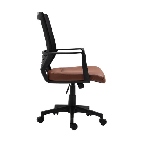ΚΑΡΕΚΛΑ ΓΡΑΦΕΙΟΥ Fylliana W-19-3Α ΚΑΦΕ ΧΡΩΜΑ 60*63*105εκ
