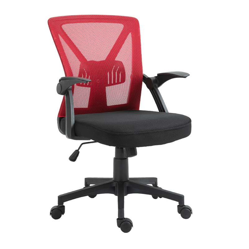 ΚΑΡΕΚΛΑ ΓΡΑΦΕΙΟΥ Fylliana W-20-2Β ΚΟΚΚΙΝΟ ΧΡΩΜΑ 60*63*105εκ