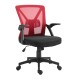 ΚΑΡΕΚΛΑ ΓΡΑΦΕΙΟΥ Fylliana W-20-2Β ΚΟΚΚΙΝΟ ΧΡΩΜΑ 60*63*105εκ